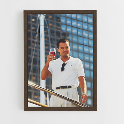 ap-wolf of wall street-6 cadre Bois foncé