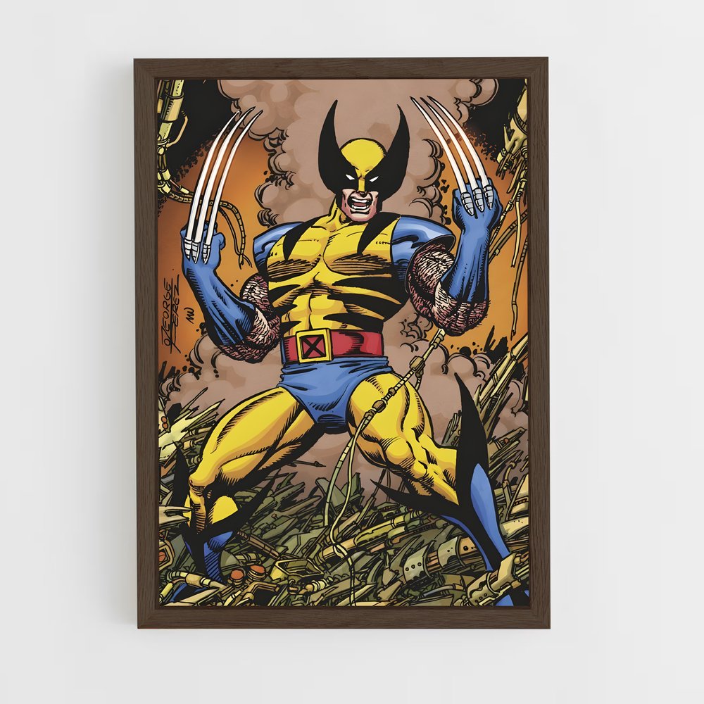 ap-wolverine-5 cadre Bois foncé