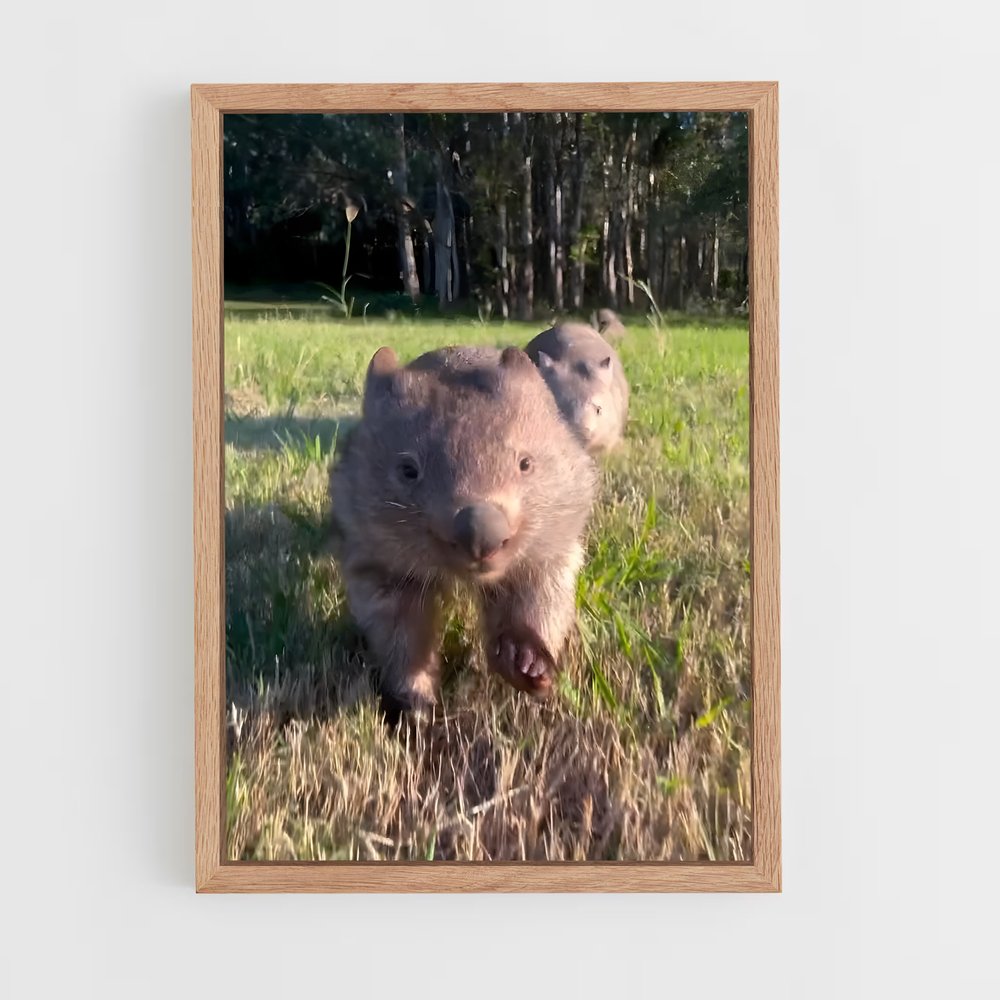 ap-wombat-4 cadre Bois clair