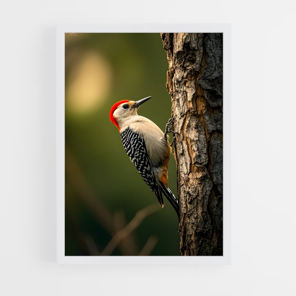 ap-woodpecker-7 cadre Blanc