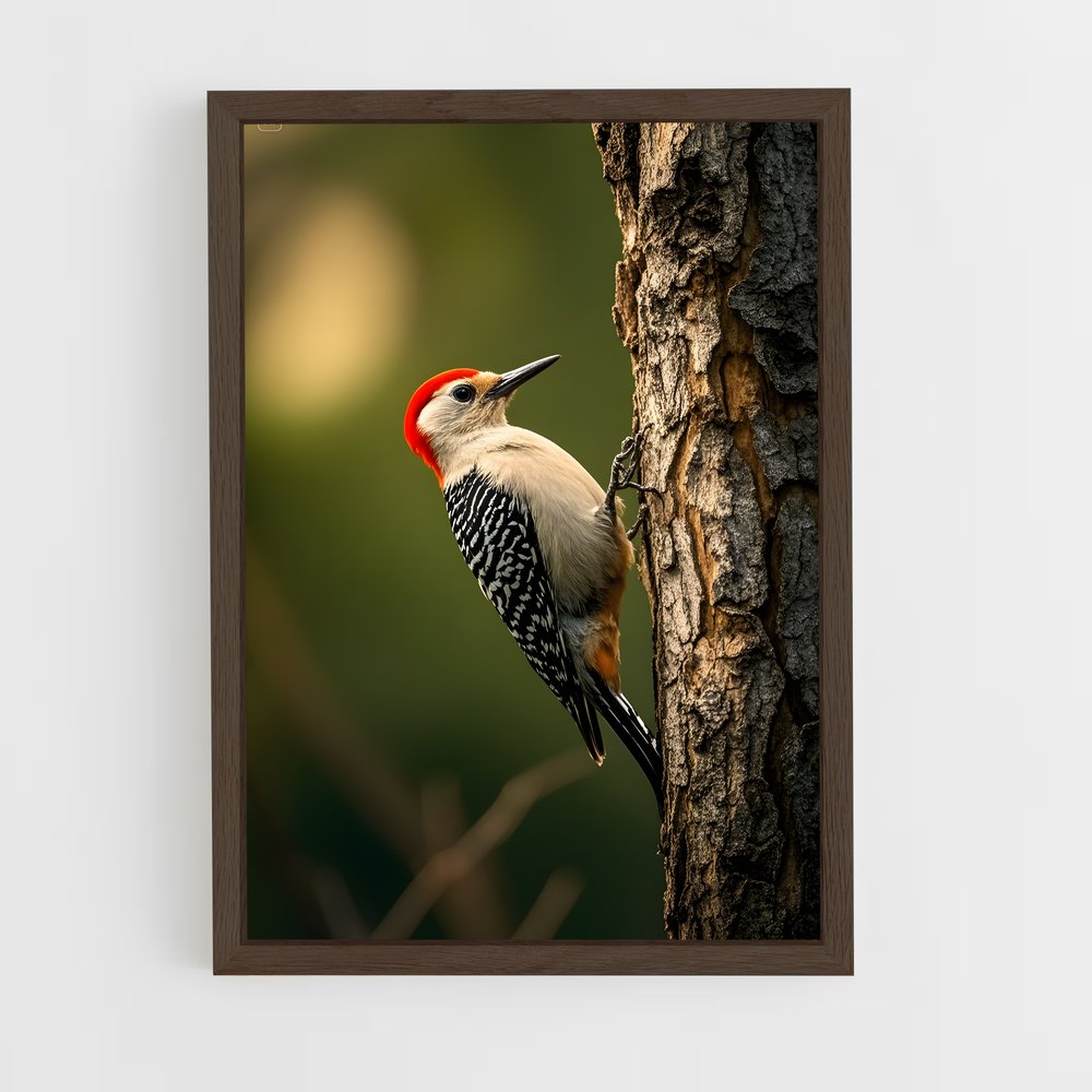 ap-woodpecker-7 cadre Bois foncé