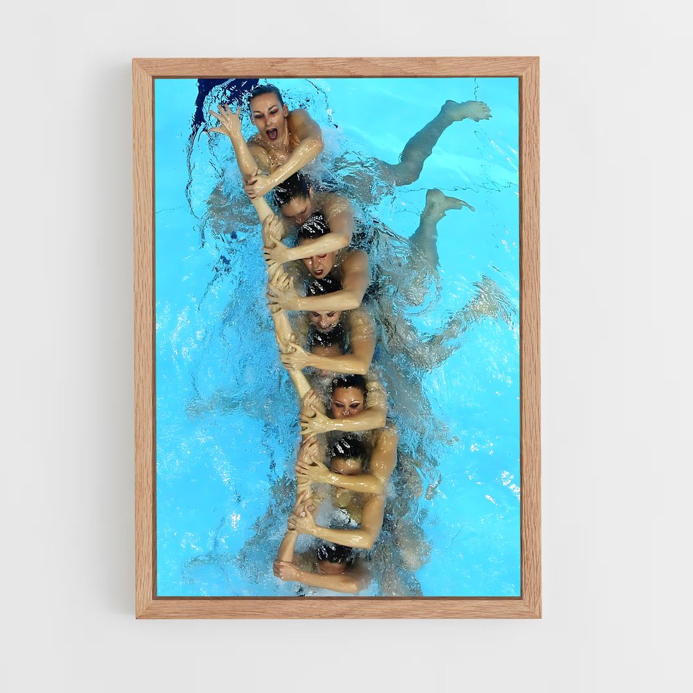 ap-world aquatics synchronized-1 cadre Bois clair