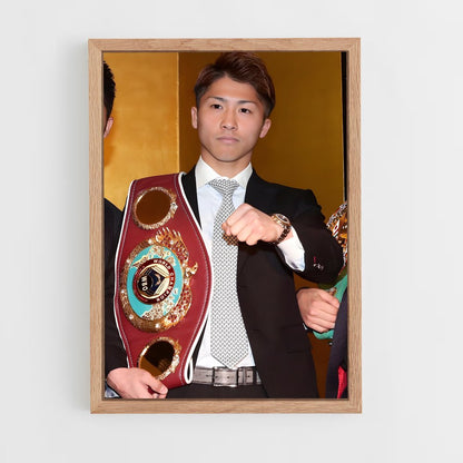 ap-world boxing super series-1 cadre Bois clair
