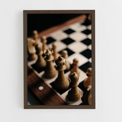 ap-world chess championship-2 cadre Bois foncé