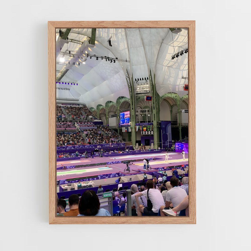 ap-world cup fencing-2 cadre Bois clair