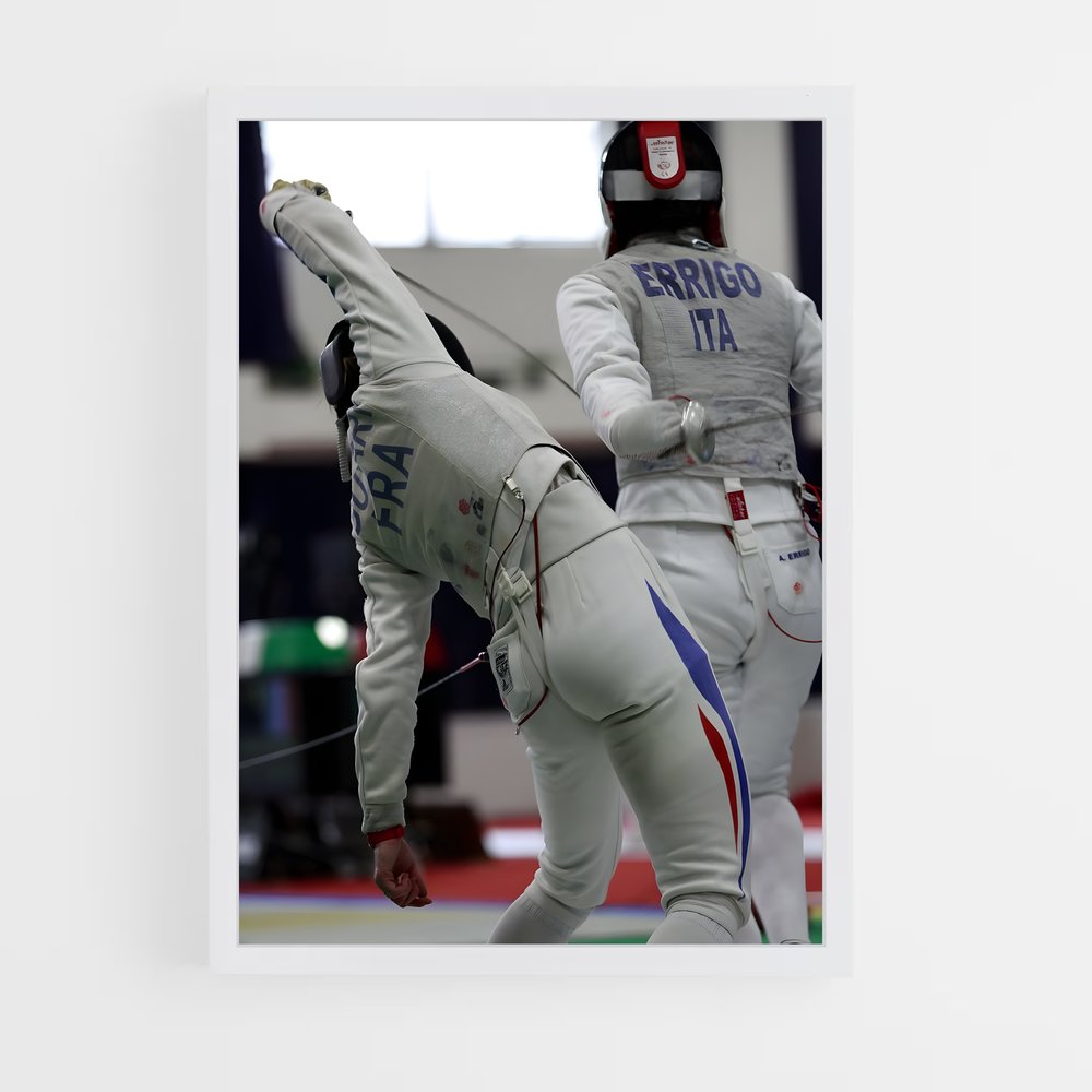 ap-world cup fencing-3 cadre Blanc