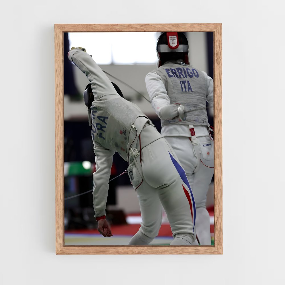 ap-world cup fencing-3 cadre Bois clair