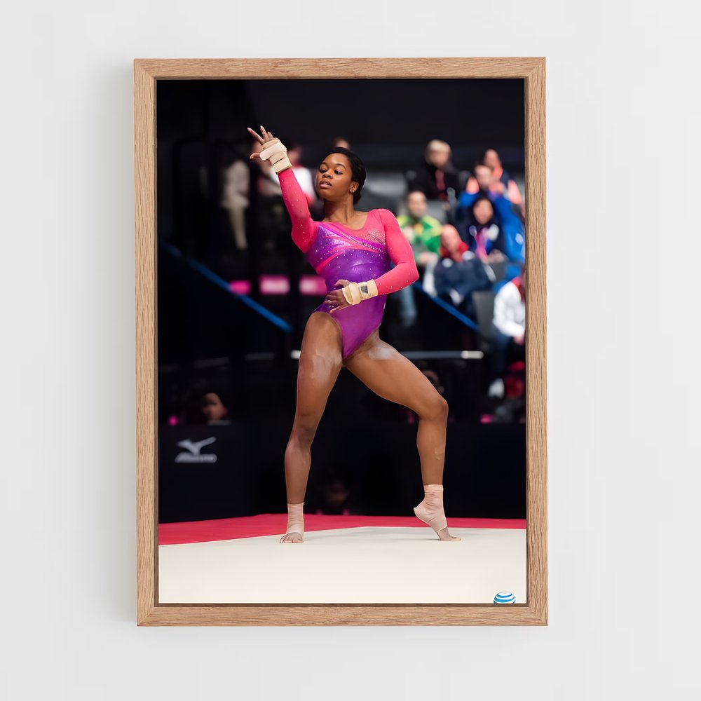 ap-world gymnastics championships-2 cadre Bois clair