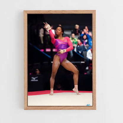 ap-world gymnastics championships-2 cadre Bois clair