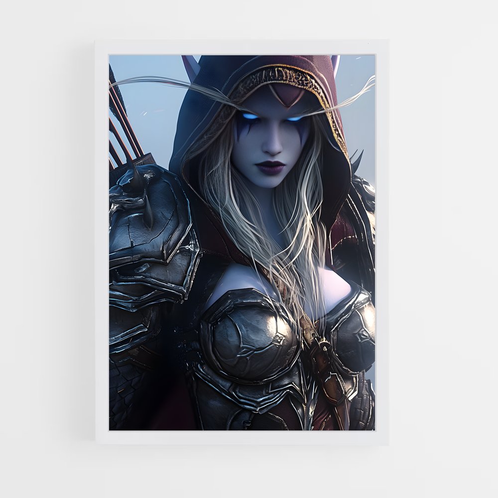 ap-world of warcraft-1 cadre Blanc