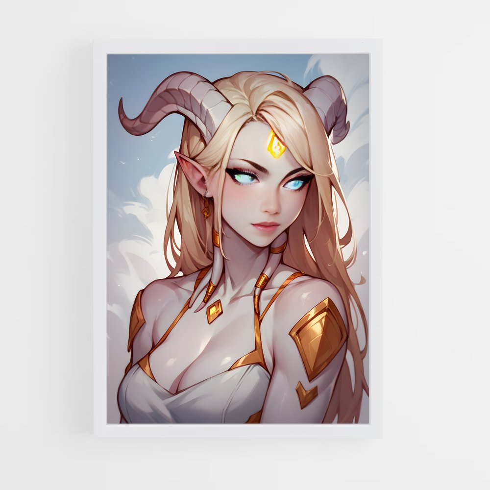 ap-world of warcraft-6 cadre Blanc