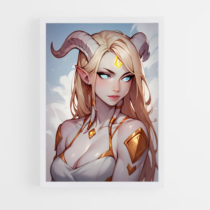 ap-world of warcraft-6 cadre Blanc