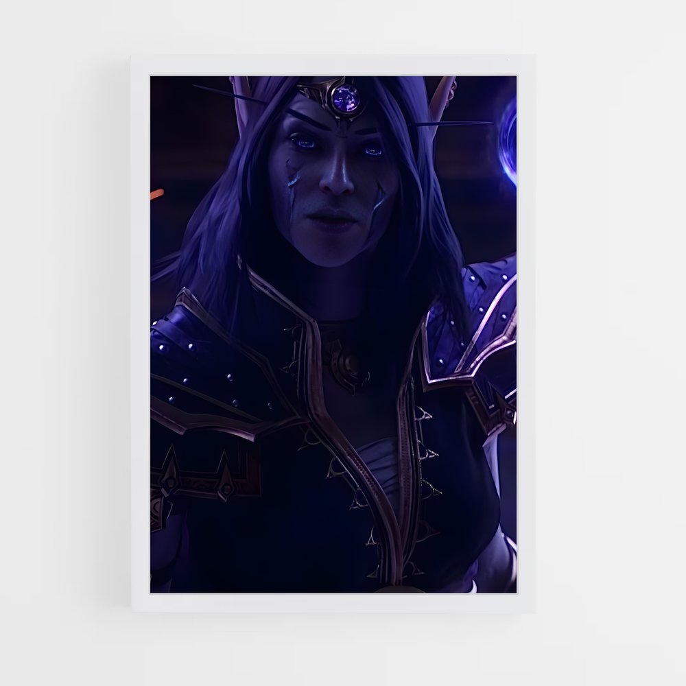 ap-world of warcraft-8 cadre Blanc