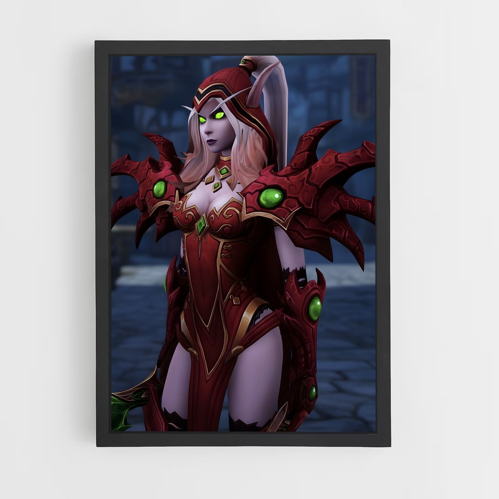 ap-world of warcraft-9 cadre Noir