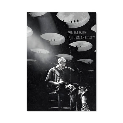 Poster Drumming Star