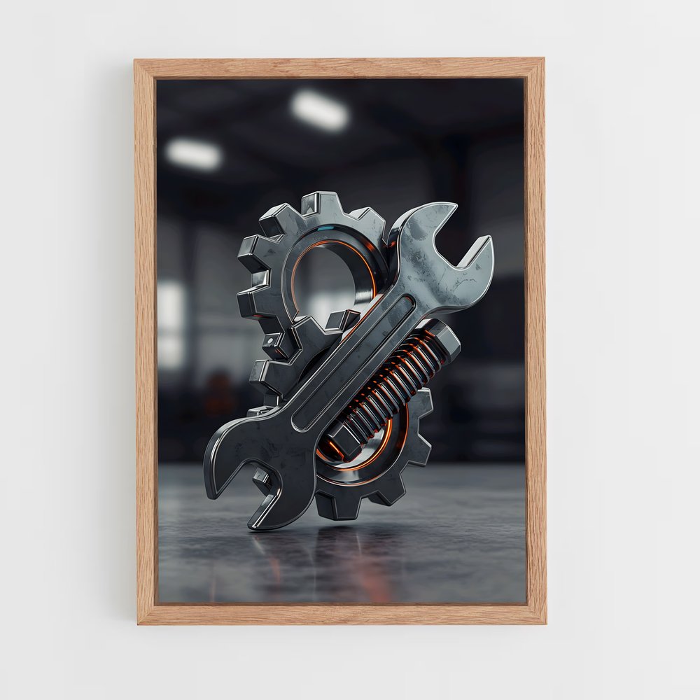 ap-wrench-1 cadre Bois clair