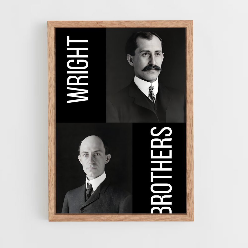 ap-wright brothers-1 cadre Bois clair