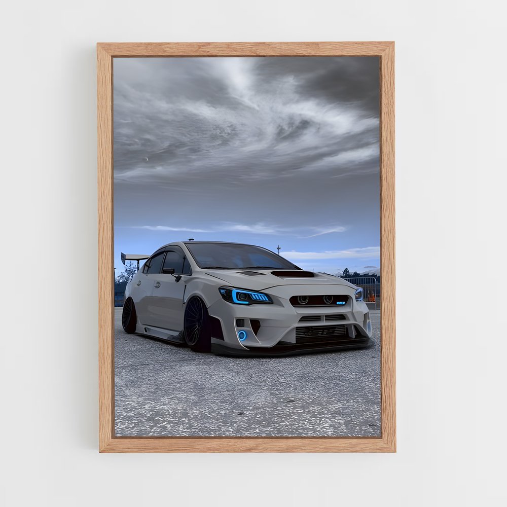 ap-wrx sti hatchback-3 cadre Bois clair
