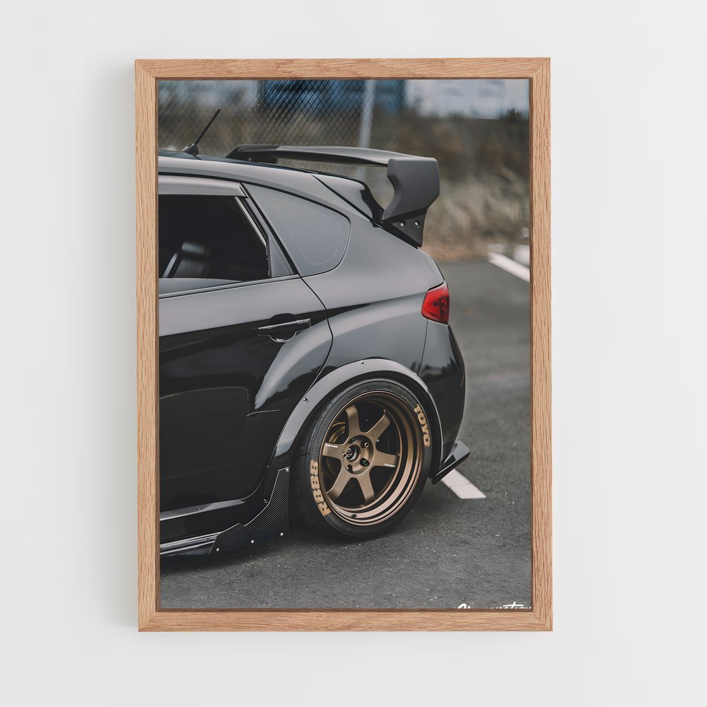 ap-wrx sti hatchback-4 cadre Bois clair