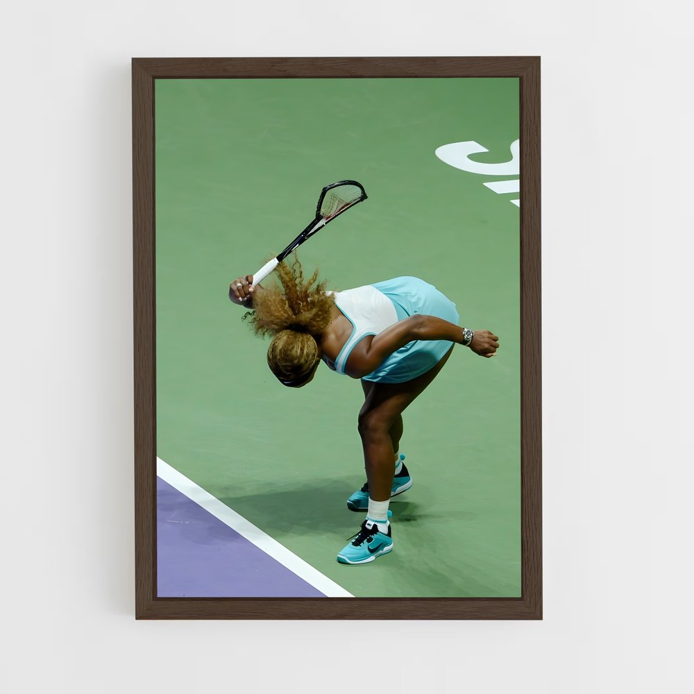ap-wta finals-1 cadre Bois foncé