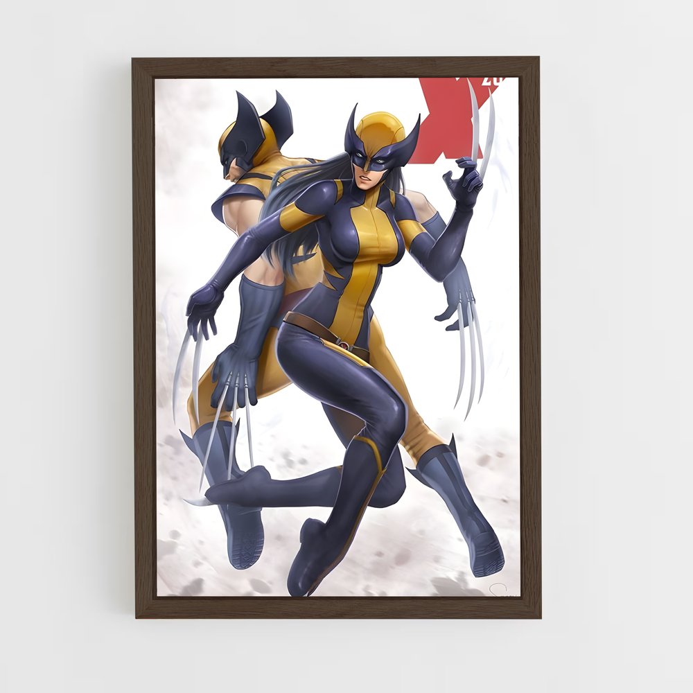 ap-x-23 wolverine-6 cadre Bois foncé