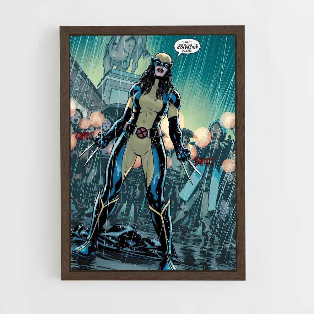 ap-x-23 wolverine-7 cadre Bois foncé