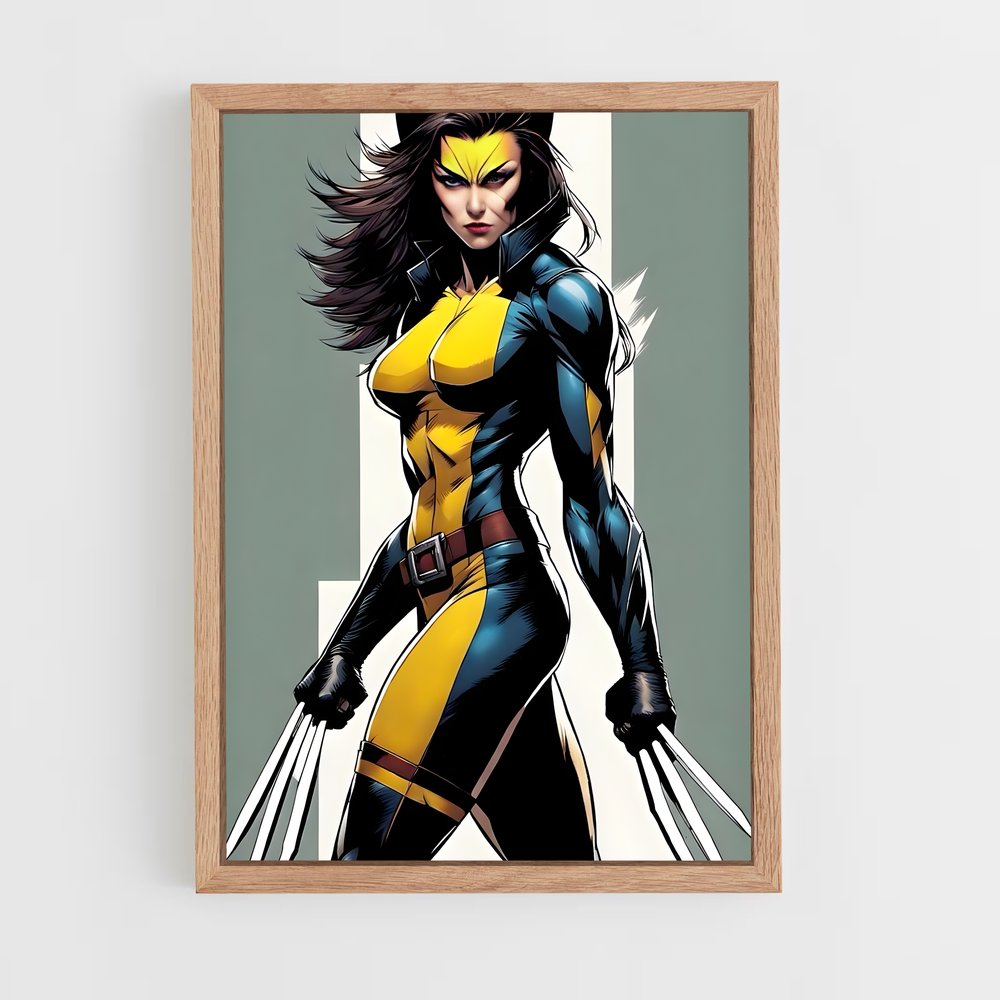 ap-x-23 wolverine-9 cadre Bois clair