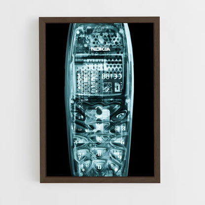 ap-x-rays-4 cadre Bois foncé