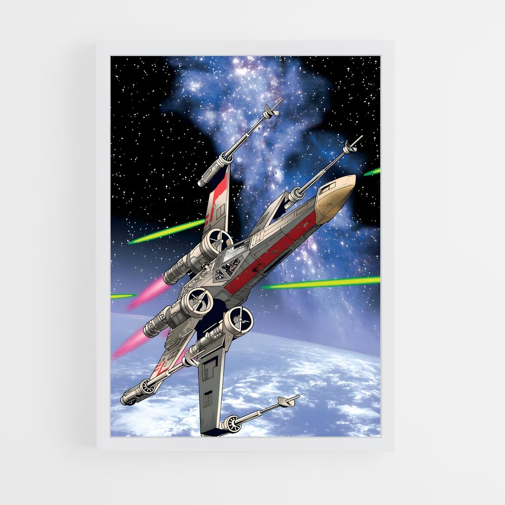ap-x-wing-1 cadre Blanc