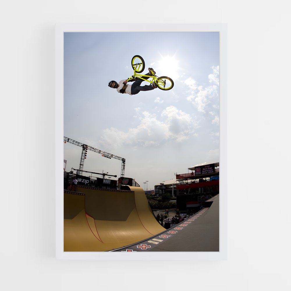 ap-x games bmx-1 cadre Blanc