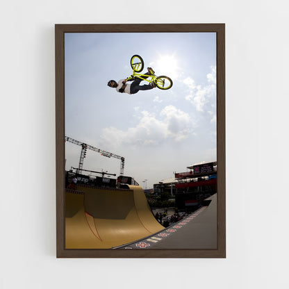 ap-x games bmx-1 cadre Bois foncé