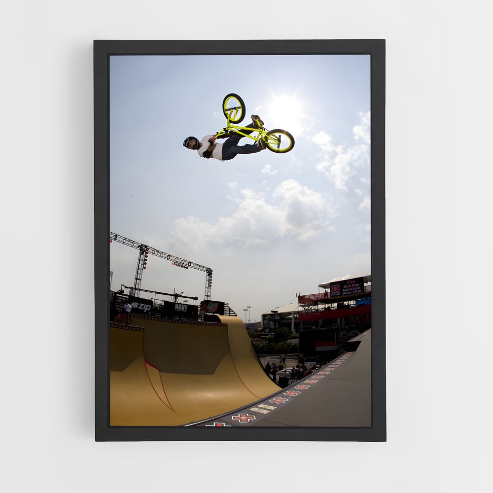 ap-x games bmx-1 cadre Noir