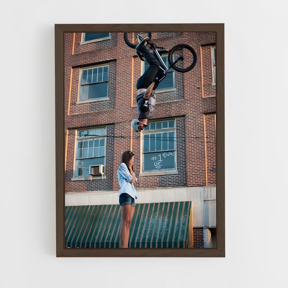 ap-x games bmx-6 cadre Bois foncé