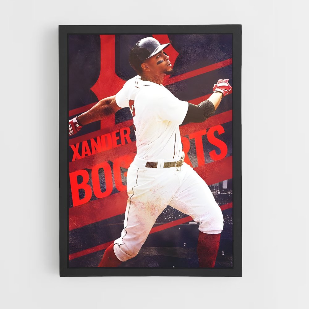 ap-xander bogaerts-4 cadre Noir