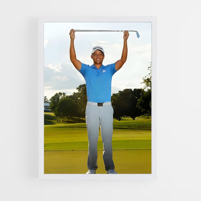 ap-xander schauffele-3 cadre Blanc