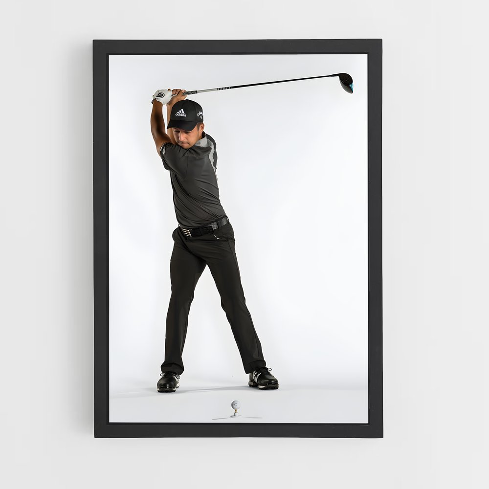 ap-xander schauffele-6 cadre Noir