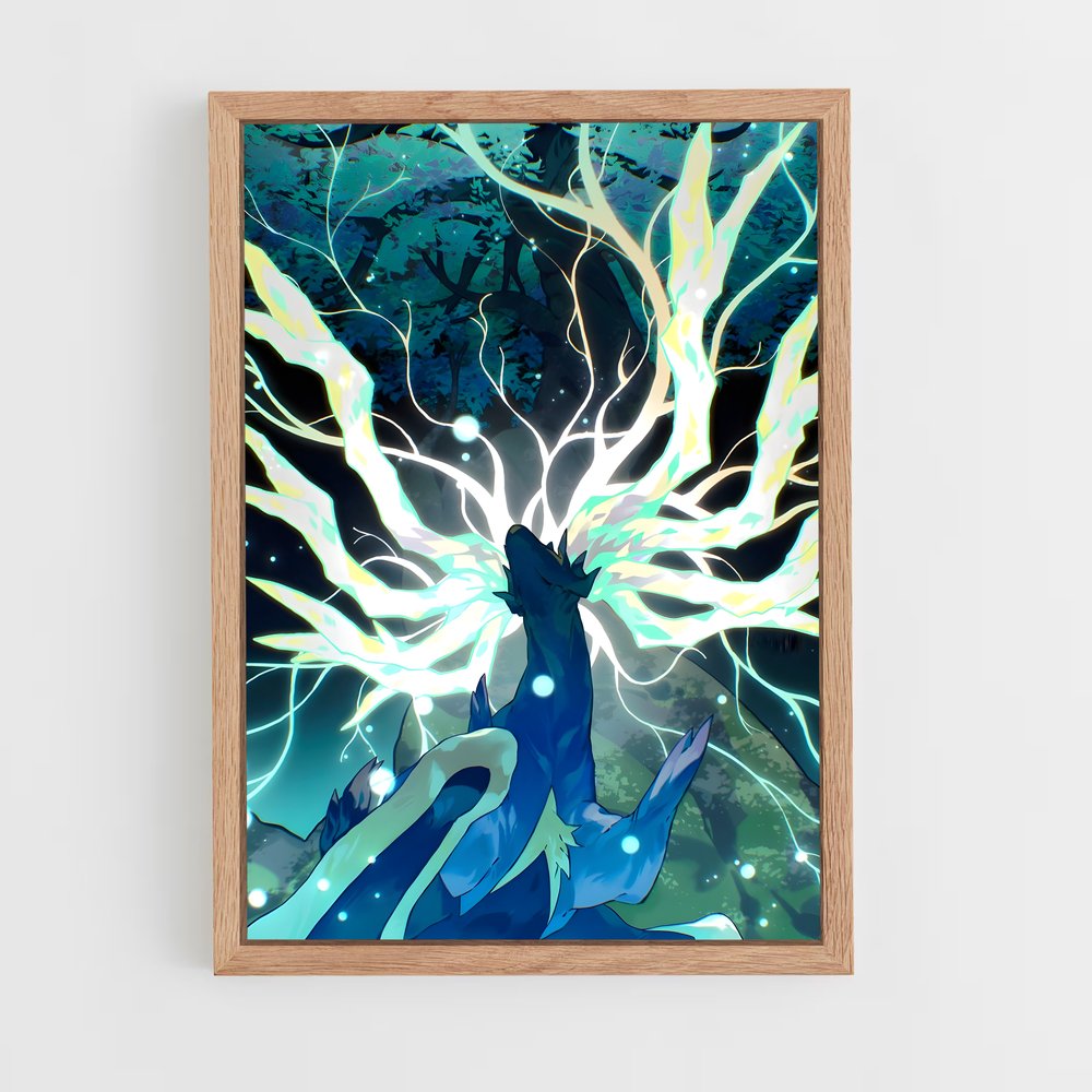 ap-xerneas-4 cadre Bois clair