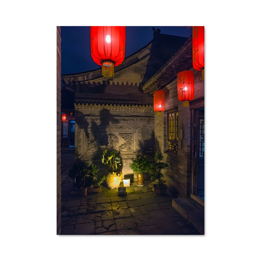 Poster Lanternes de Pingzhou