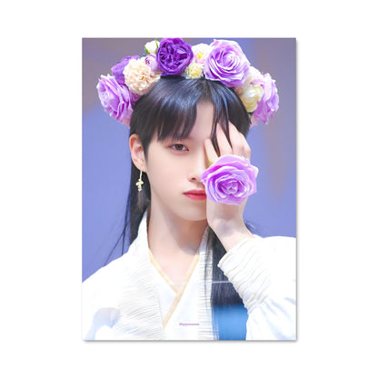 Poster Fleurs et Étoiles