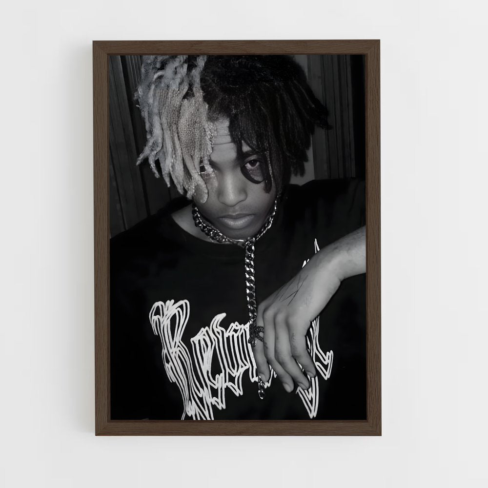 ap-xxxtentacion-1 cadre Bois foncé
