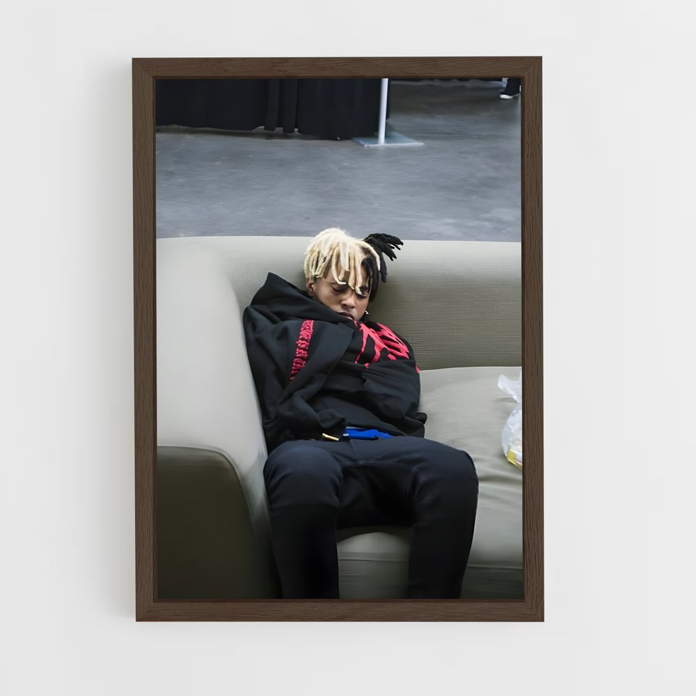 ap-xxxtentacion-4 cadre Bois foncé