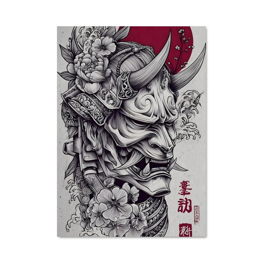 Poster Masque de Samouraï