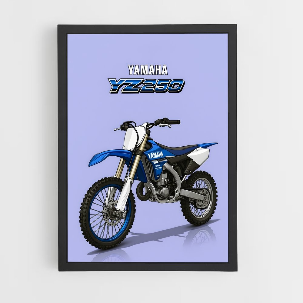 ap-yamaha yz250f-2 cadre Noir