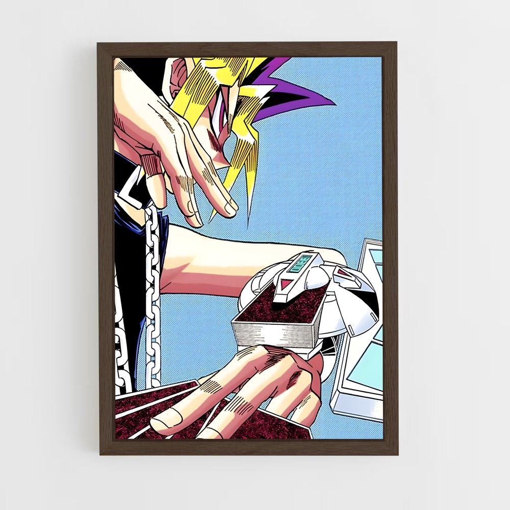 ap-yami yugi-7 cadre Bois foncé