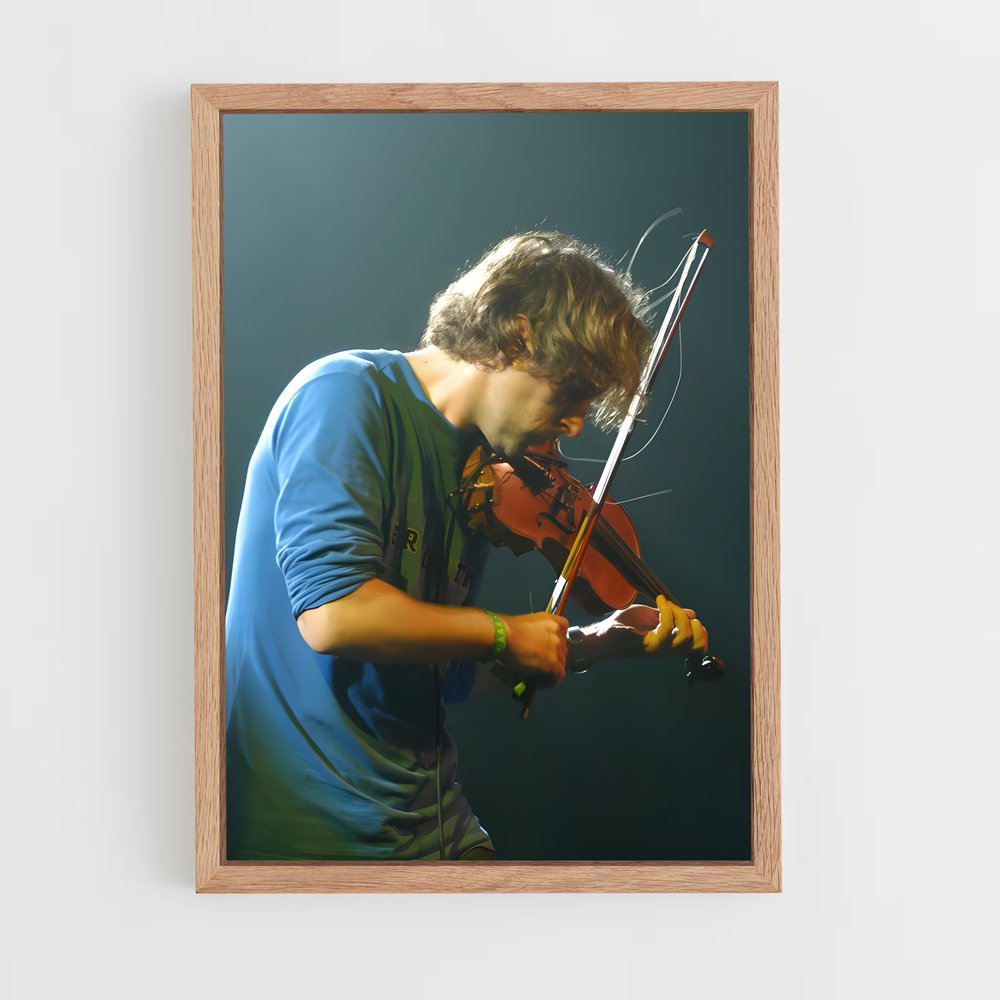 ap-yann tiersen-2 cadre Bois clair