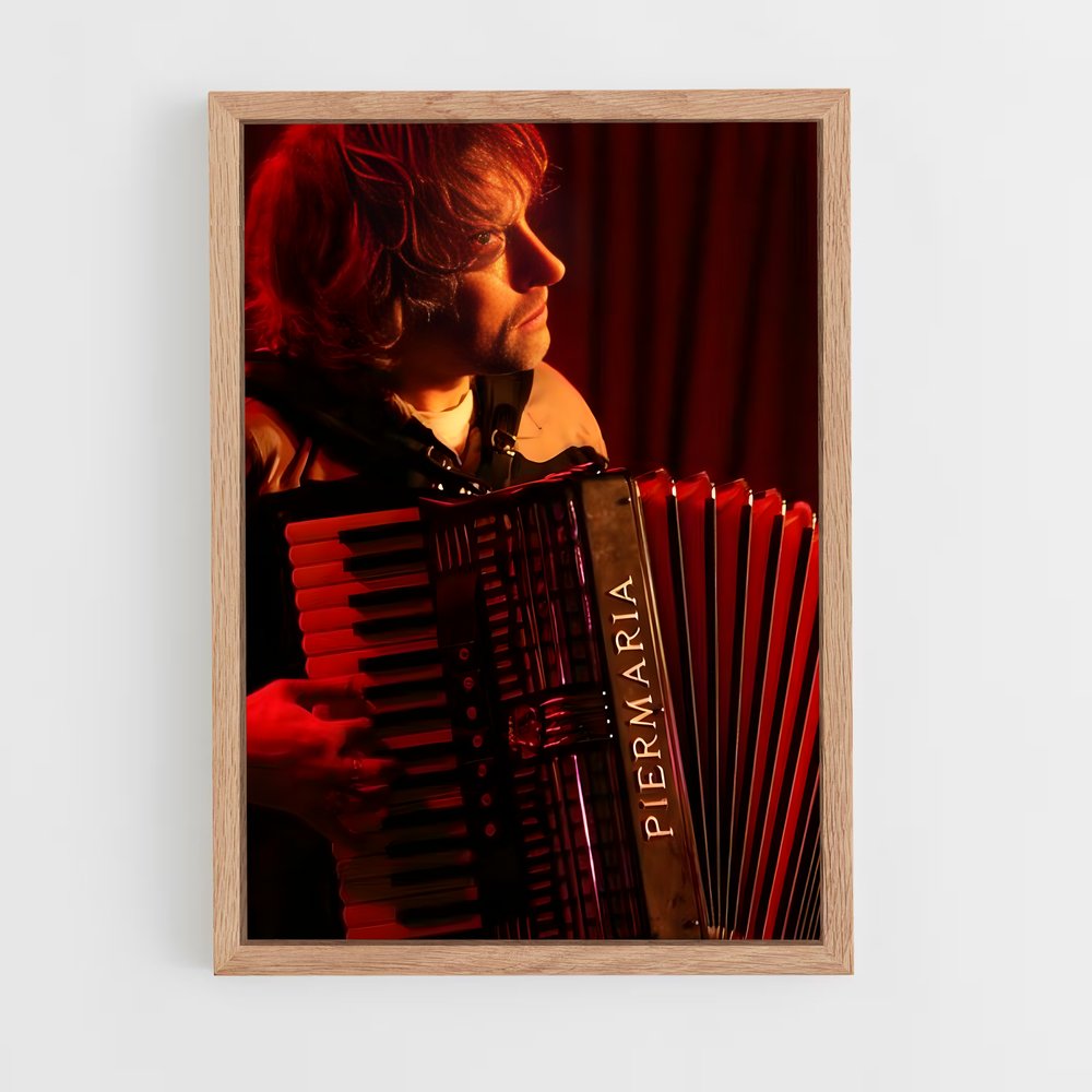 ap-yann tiersen-4 cadre Bois clair