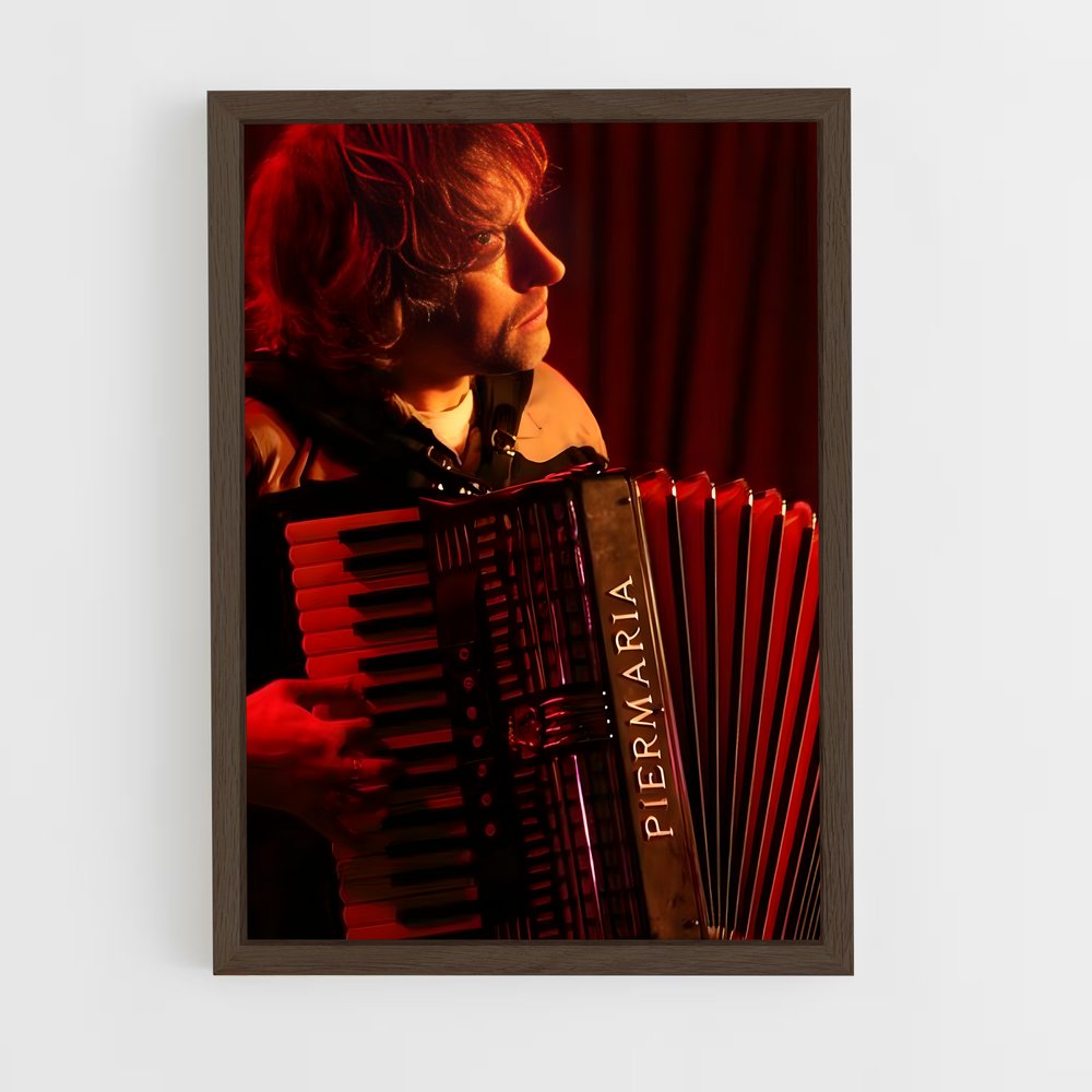 ap-yann tiersen-4 cadre Bois foncé