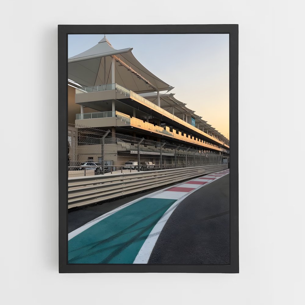 ap-yas marina circuit abu dhabi-1 cadre Noir