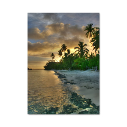 Poster Crépuscule sur Yasawa