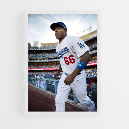 ap-yasiel puig-1 cadre Blanc